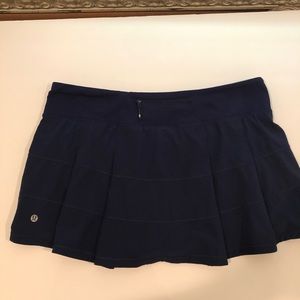 Lululemon Athletics Womens Skort Navy Blue